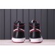 Air Jordan 1 High Meant To Fly Black White Red 555088-062